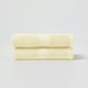 image 1 of Homescapes Turkish Cotton Hand Towel Set of 2 - Yellow Yellow