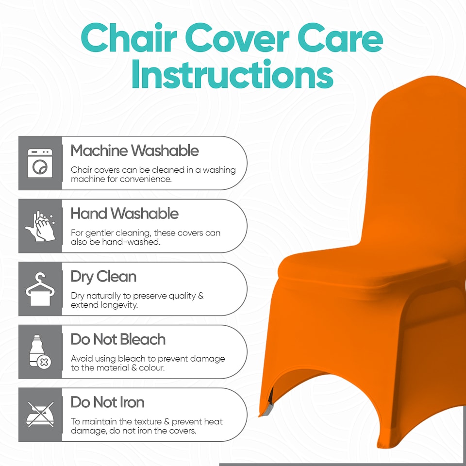 image 1 of Chair Cover Spandex Polyester Stretch Fabric Dining Slipcovers - 10pcs