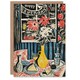 image 1 of Folk Cake Drinks Flower Vase Woman Her Birthday Card