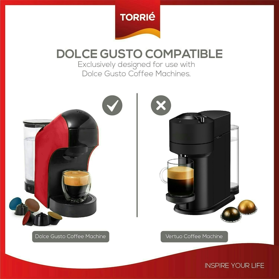 image 1 of Black Tea - Dolce Gusto ® Compatible Coffee Machine Capsules (16 Pods)