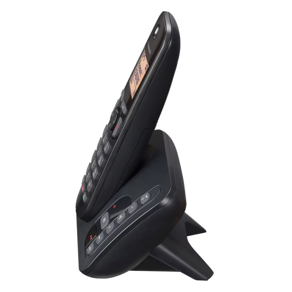 image 1 of Panasonic KX-TGC263 Digital Cordless Phone with Answering Machine - Triple Handset