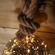 image 4 of 20cm Warm White Large Bauble LED Christmas Lights Window Decorations Timer Light