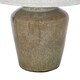 image 3 of Mottura Table Lamp with Edged Linen Shade - Ceramic - L55 x W55 x H66 cm - Green