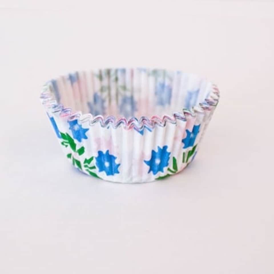 Floral Paper Cupcake Cases - Pack of 75