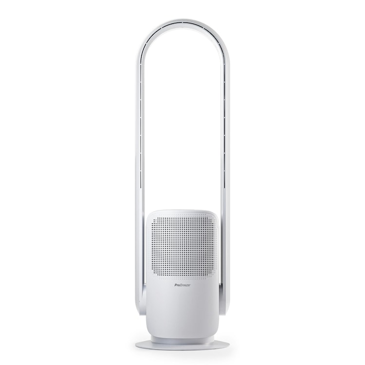 32" Bladeless Tower Fan And Air Purifier