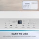 image 3 of Daewoo 20L Dehumidifier with Laundry & Quiet Modes, Air Purifier, 4L Tank