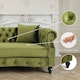 image 6 of Velvet Navy Blue 2 Seater Chesterfield Sofa RICHMOND