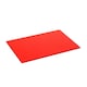 image 4 of Harbour Housewares 6pc Red Glass Placemats - 30 x 20cm - Vibrant, Durable Dining Mats Red