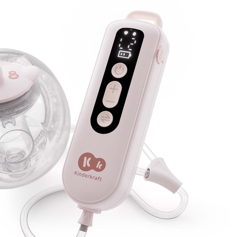 image 1 of Kinderkraft GentleFlow Double Electric Breast Pump 3 Modes 9 Levels 1800 mAh Battery