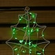 image 4 of 46cm Light up Holly with Berries Christmas Silhouette with Red and Green LEDs