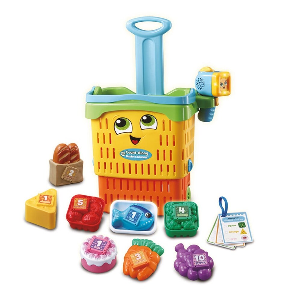 image 1 of Leap Frog Count Along Basket & Scanner