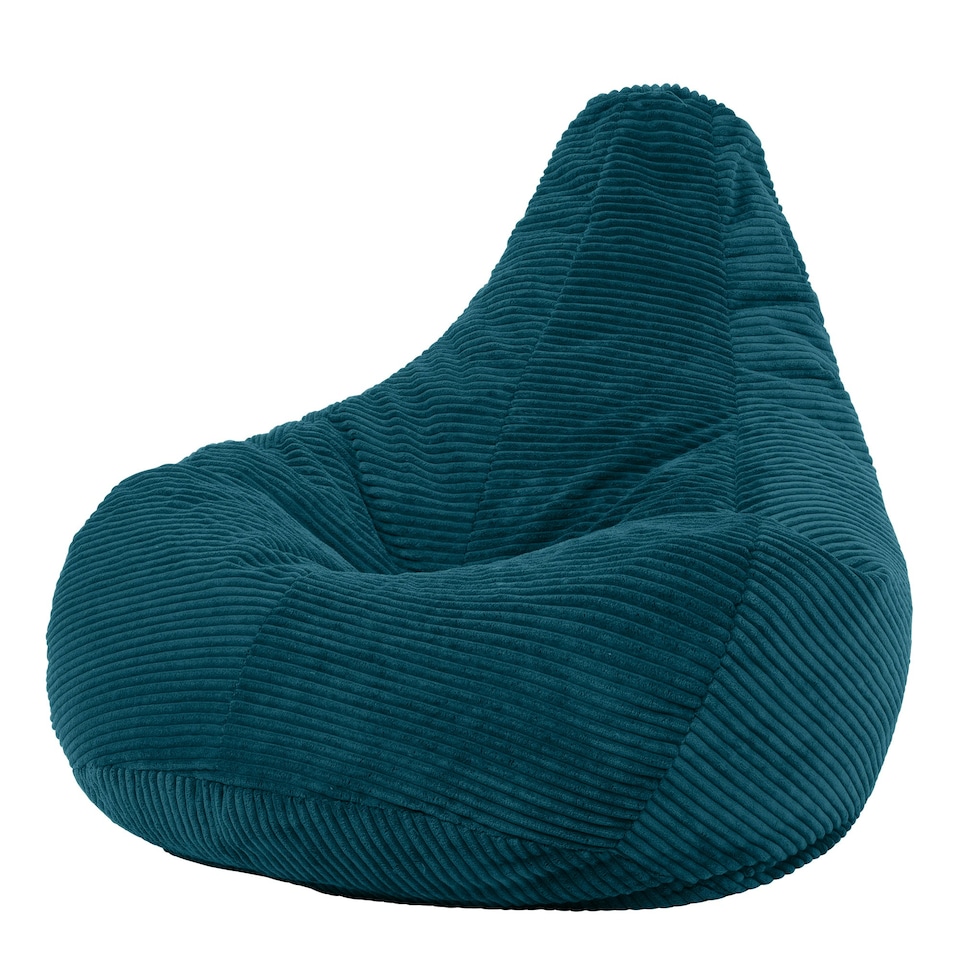 image 1 of icon Dalton Medium Beanbag Corduroy Teal Green