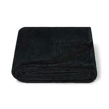 Brand Lab Fleece Blanket - Black - One Size