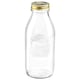 image 4 of Bormioli Rocco Quattro Stagioni Glass Bottles with Screw Top Lid - 1L - Pack of 3 Clear | One Size