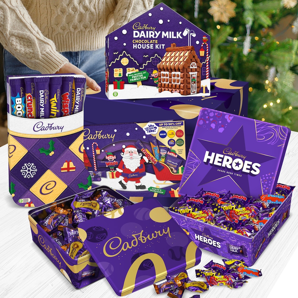 image 1 of Cadbury Christmas Magic Chocolate Hamper