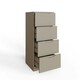 image 6 of Luno 4 Drawer Tallboy Chest Of Drawers - Putty