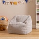 image 3 of Kids Teddy Bear Armchair Bean Bag Grey Childrens Bean Bags Set of 2