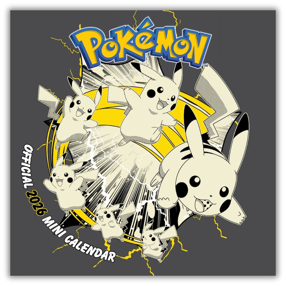 image 1 of POKEMON 2026 MINI CALENDAR