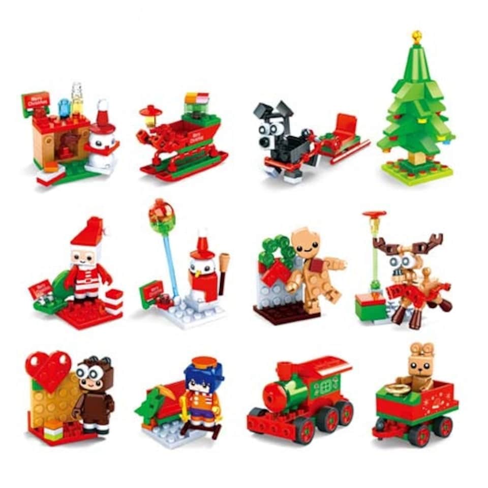 Assorted Christmas Building Block Kit