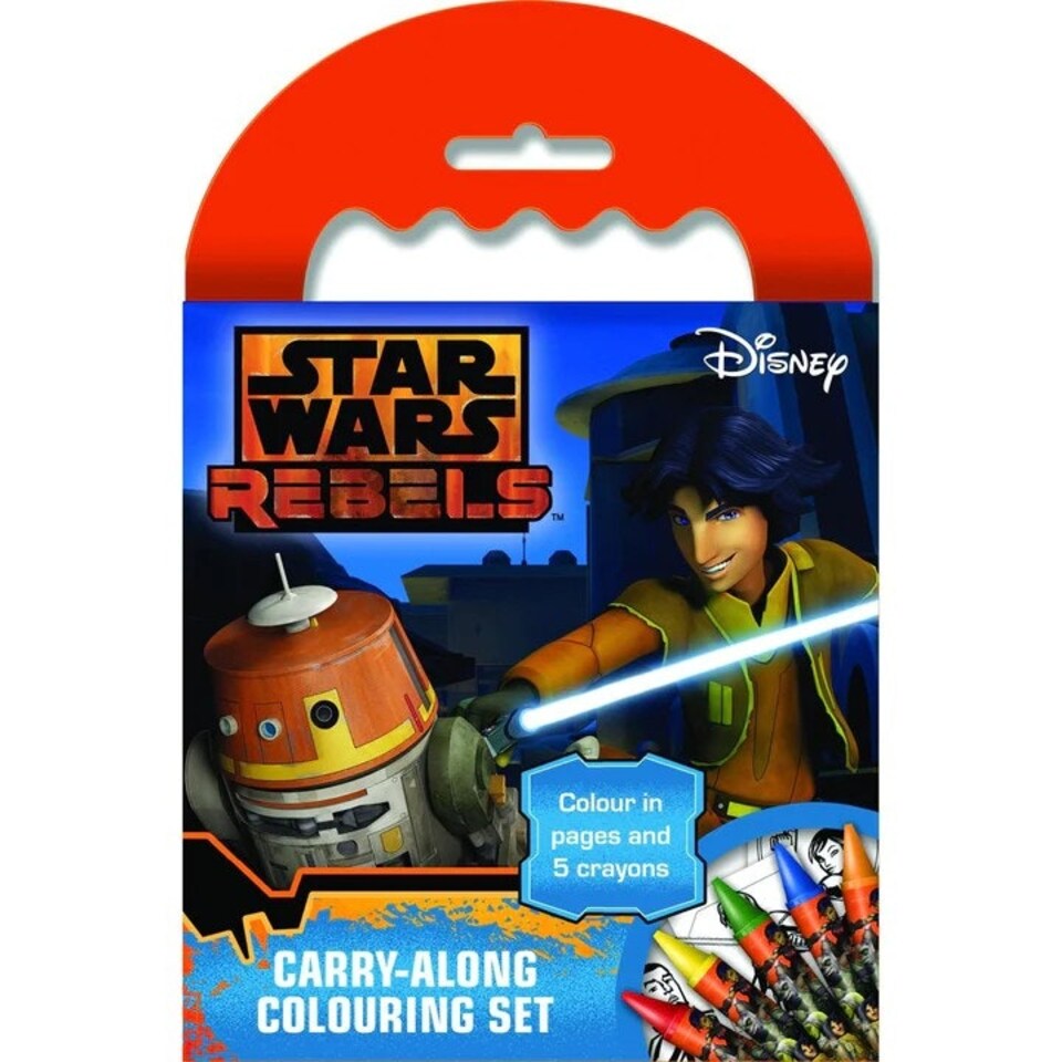 Star Wars Rebels Colouring Set - Multicoloured - One Size