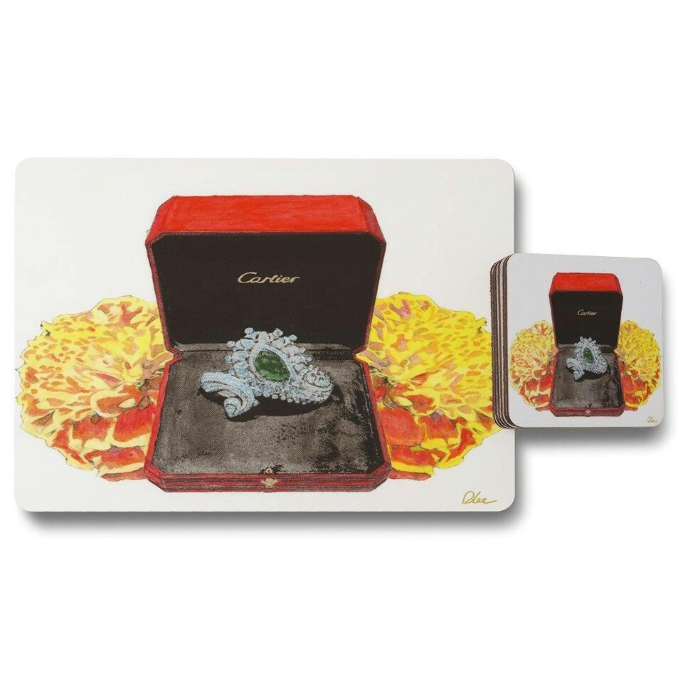 image 1 of A Special present for her  (Placemat & Coaster Set)
