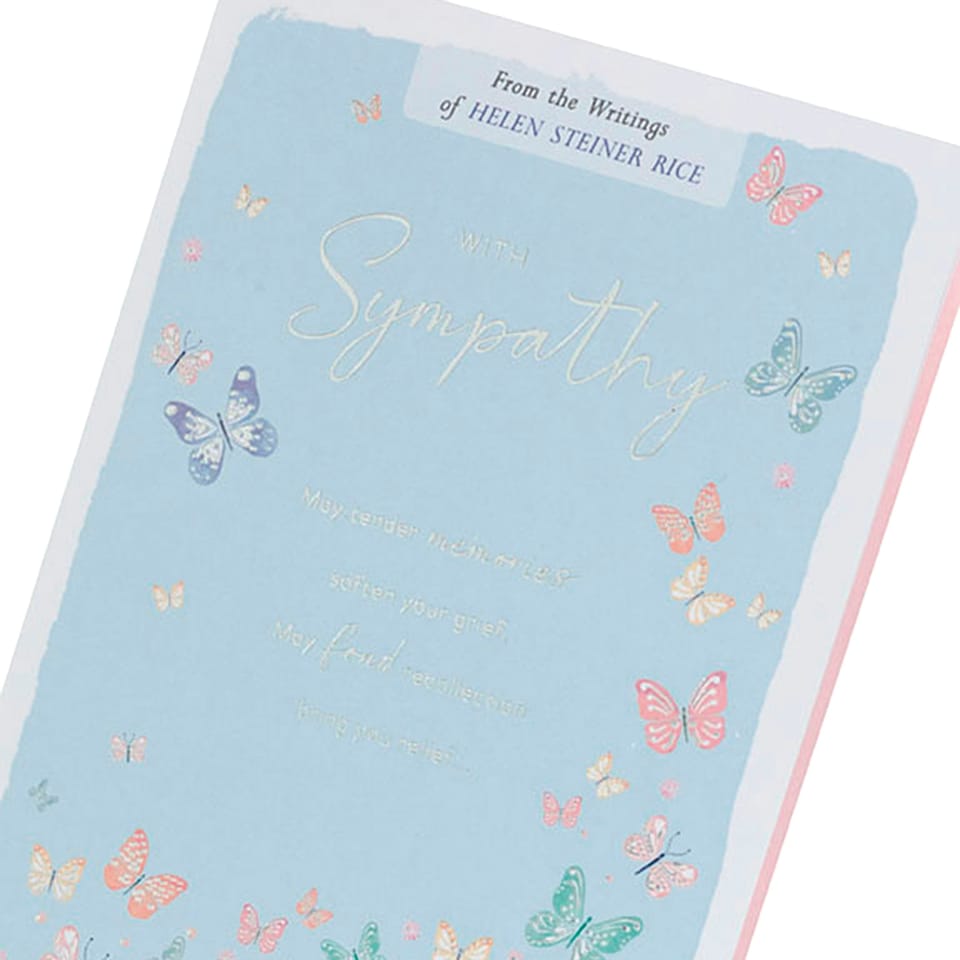 image 1 of Sympathy Card for Him/Her/Friend