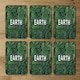 image 3 of Wellness Earth (Placemat & Coaster Set)