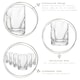 image 2 of Bormioli Rocco Sorgente Water Glasses - 300ml - Pack of 6 Clear