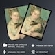 image 2 of Woman with a Cat Renoir Vintage Wall Art Poster Print 12X16"