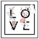 image 3 of Love (Picture Frame) Black | M