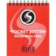image 1 of Twin Wire Bound Pocket Jotter
