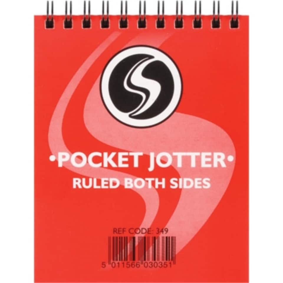 image 1 of Twin Wire Bound Pocket Jotter