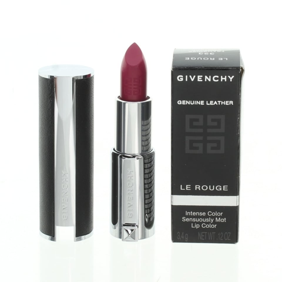 image 1 of Givenchy Le Rouge Pink Lipstick 323 Framboise Couture Pink