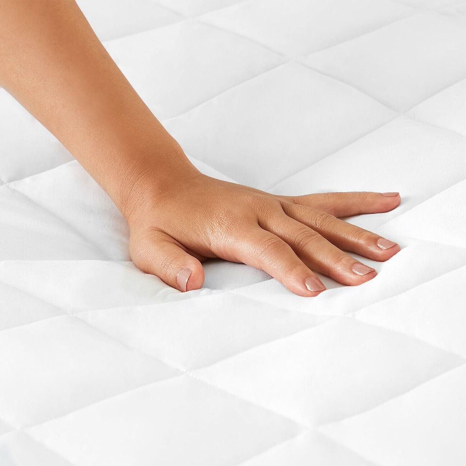 image 1 of Quilted Mattress Protector Hypoallergenic