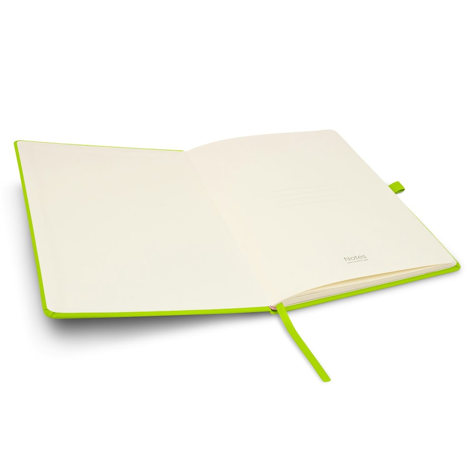 image 1 of Notes London A4 Wilson Notebook (Lime)