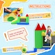 image 6 of HOMCOM Bouncy Castle with Slide Inflatable Bouncer Kids Jumper Bounce Castle