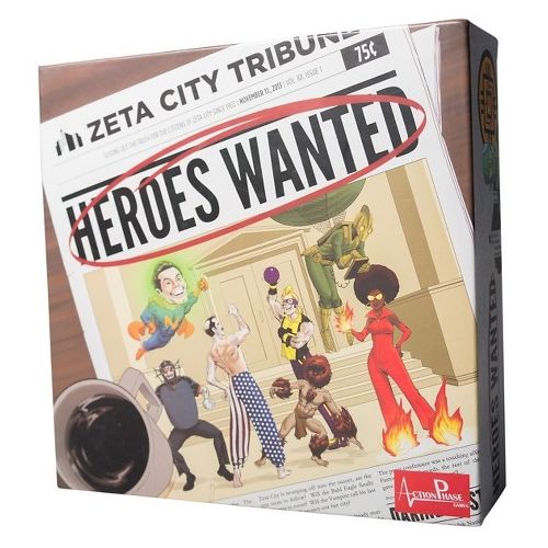 Heroes Wanted - Board Game - Brand New