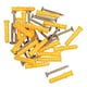 image 1 of 4 x 40mm Countersunk Screws And Wall Raw Plugs For Wood Concrete Brick 48pc