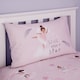 image 3 of Dancing Fairies Reversible Duvet Cover Set | Pink