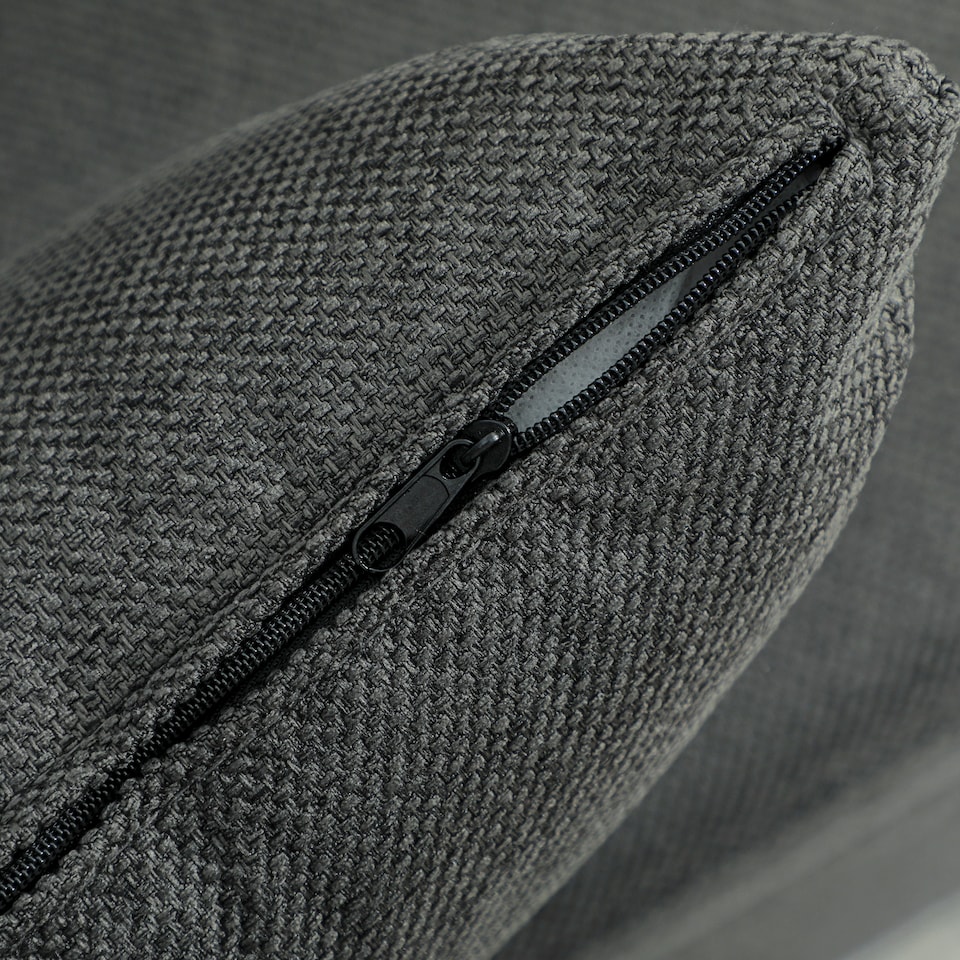 image 1 of HOMCOM 2 Seater Sofa Bed, Convertible Pull Out Bed Settee, Charcoal Grey | Grey | Charcoal grey