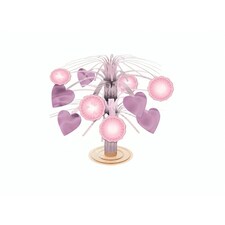 Amscan Cascade Christening Party Centrepiece - Purple/Pink - One Size