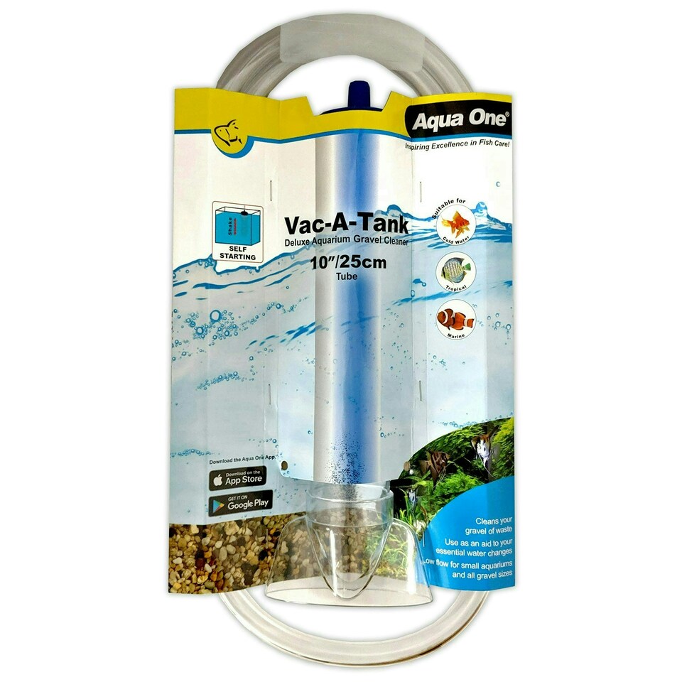 image 1 of Aqua One Vac-A-Tank Gravel Cleaner Syphon White