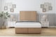 image 1 of Sloomy Harrington Latte Dumfries Ottoman Bed With Mattress With 26" Strutted Headboard 4'6 Double