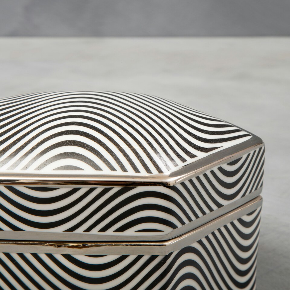 image 1 of Interiors by Premier Large Trinket Box Multi