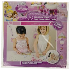 Disney Decorate Your Own Tiara Party Game - Multicoloured - One Size
