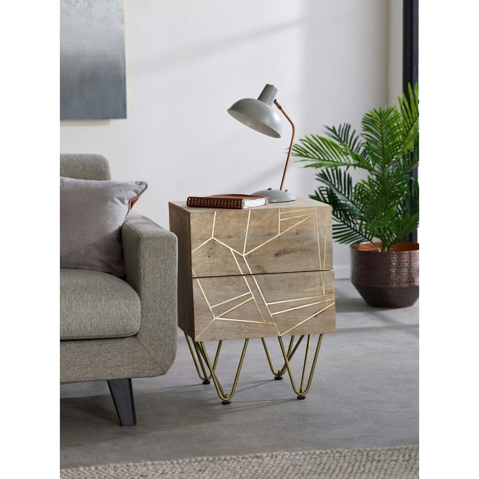 image 1 of Side Table Barbuto Light Mango