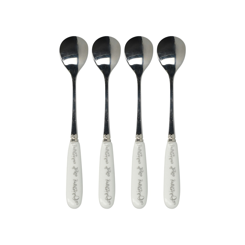image 1 of V&A Alice in Wonderland Teaspoon Set 4 Piece