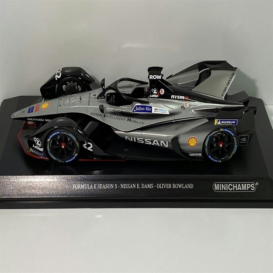 image 1 of Minichamps 114180022 Formula E Season 5 Nissan O Rowland 1:18 Scale