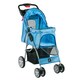 image 3 of KCT Blue Pet Stroller with Rain Cover | Blue | 1
