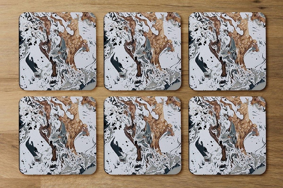 image 1 of Bronze Marble (Coaster)